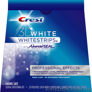 Полоски для отбеливания зубов Crest 3D White Whitestrips Professional Effects - <ro>Изображение</ro><ru>Изображение</ru> #1, <ru>Объявление</ru> #234567