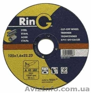 125 х 1.2 х 22.23. Отрезной круг для металла. RinG 