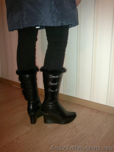 кожаные ботинки зимние - <ro>Изображение</ro><ru>Изображение</ru> #3, <ru>Объявление</ru> #452613