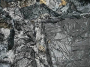 Покрывало из меха козы,  кусковое