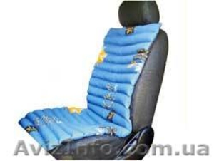 Матрас-накидка на водительское сидение с гречневой шелухой