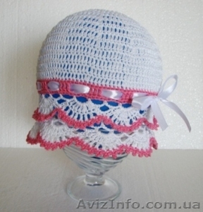 летние шапочки ручной вязки - <ro>Изображение</ro><ru>Изображение</ru> #1, <ru>Объявление</ru> #690679
