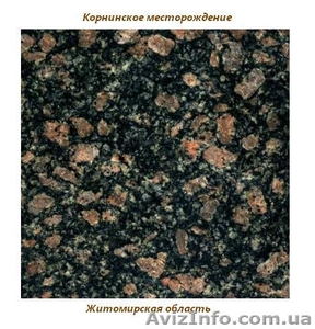 Гранит Корнинского месторождения.