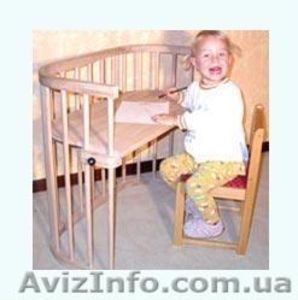 Приставная кроватка для новорожденных Чудо матрасик в подарок - <ro>Изображение</ro><ru>Изображение</ru> #3, <ru>Объявление</ru> #772588