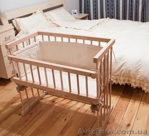 Приставная кроватка для новорожденных Чудо матрасик в подарок - <ro>Изображение</ro><ru>Изображение</ru> #9, <ru>Объявление</ru> #772588
