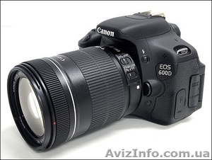 Продам Canon EOS 600D EF-S 18-135mmIS Kit+сумка+карта32Гб  - <ro>Изображение</ro><ru>Изображение</ru> #1, <ru>Объявление</ru> #823781