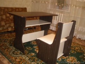 Продам новый стол со стулом - <ro>Изображение</ro><ru>Изображение</ru> #1, <ru>Объявление</ru> #1000777