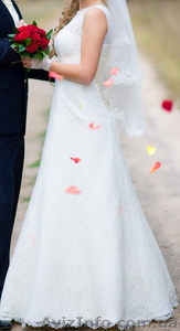 Кружевное свадебное платье, цвет айвори - <ro>Изображение</ro><ru>Изображение</ru> #2, <ru>Объявление</ru> #1150966