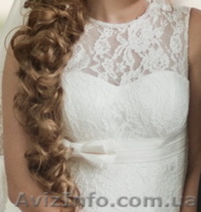 Кружевное свадебное платье, цвет айвори - <ro>Изображение</ro><ru>Изображение</ru> #4, <ru>Объявление</ru> #1150966