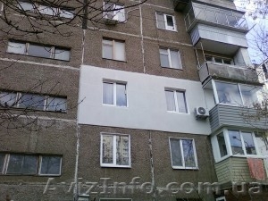 Утепление фасада, высотные работы в Запорожье. - <ro>Изображение</ro><ru>Изображение</ru> #5, <ru>Объявление</ru> #1149254