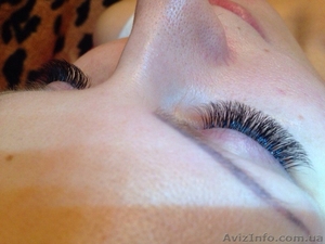 Наращивание ресниц с выездом на дом