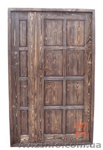Деревянные двери под старину - <ro>Изображение</ro><ru>Изображение</ru> #1, <ru>Объявление</ru> #1291851