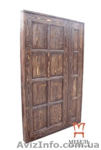 Деревянные двери под старину - <ro>Изображение</ro><ru>Изображение</ru> #3, <ru>Объявление</ru> #1291851