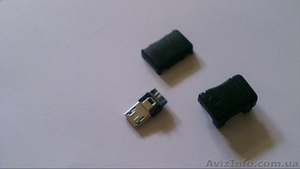 Продам разъёмы USB, разъемы microUSB ( micro USB) на кабель и на плату - <ro>Изображение</ro><ru>Изображение</ru> #2, <ru>Объявление</ru> #1296951