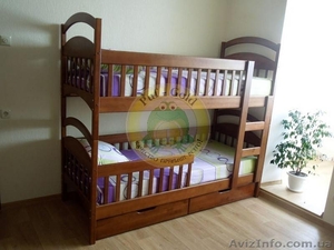 Двухъярусная кровать Карина-ЛЮКС оригинал компании Puf-Gold - <ro>Изображение</ro><ru>Изображение</ru> #2, <ru>Объявление</ru> #1306235