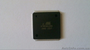 Продам ATMEGA 1280-16AU микроконтроллер - <ro>Изображение</ro><ru>Изображение</ru> #1, <ru>Объявление</ru> #1296962