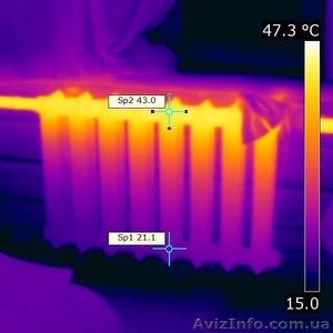 Тепловизионное обследование системы отопления - <ro>Изображение</ro><ru>Изображение</ru> #3, <ru>Объявление</ru> #1348830