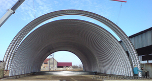 Напольные зернохранилища