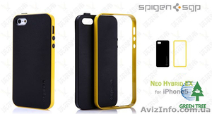 брендовый чехол Neo hybrid EX 5g SPIGEN SGP для iphone 5 5s SE - <ro>Изображение</ro><ru>Изображение</ru> #3, <ru>Объявление</ru> #1457584