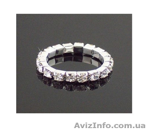 безразмерное кольцо с камнями Swarovski стразы - <ro>Изображение</ro><ru>Изображение</ru> #1, <ru>Объявление</ru> #1459141