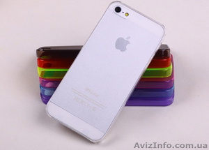   Ультратонкий полупрозрачный защитный чехол для iPhone 5, iPhone 5S SE   - <ro>Изображение</ro><ru>Изображение</ru> #1, <ru>Объявление</ru> #1457141