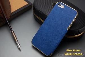 золотистый чехол OYO Gold кожа PU с велюром для iPhone 5 5S SE - <ro>Изображение</ro><ru>Изображение</ru> #3, <ru>Объявление</ru> #1459133