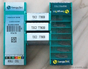Продам импортные пластины фирмы TaeguTec - <ro>Изображение</ro><ru>Изображение</ru> #1, <ru>Объявление</ru> #1533351