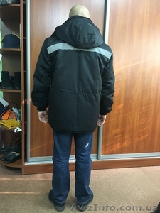 Куртка зимняя Север чрная с капюшоном - от 1 шт . продажа все в наличии - <ro>Изображение</ro><ru>Изображение</ru> #3, <ru>Объявление</ru> #1596806