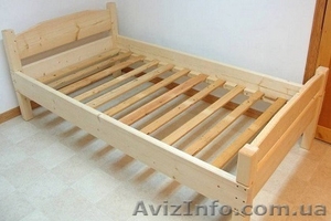 Кровать с ламелями деревянная - <ro>Изображение</ro><ru>Изображение</ru> #3, <ru>Объявление</ru> #1632778