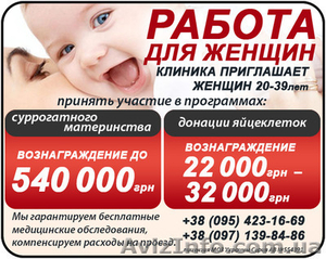 Приглашаем к сотрудничеству женщин: программа суррогатного материнства и донации - <ro>Изображение</ro><ru>Изображение</ru> #1, <ru>Объявление</ru> #1643381