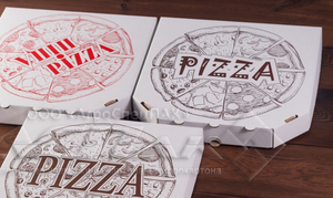 Купить коробки для под пиццы бурые белые целлюлозные - <ro>Изображение</ro><ru>Изображение</ru> #4, <ru>Объявление</ru> #1655977