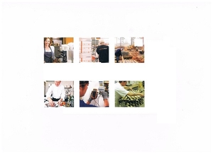 Рабочие на конвейерной   ленте  (телевизоры) Польша