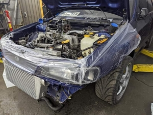 Малярна захисна плівка для ремонту та покраски авто RULON (12 м²)