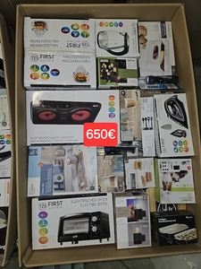 Мікс-палети з побутовою технікою та товарами для дому: вигідна пропозиція