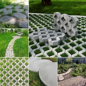 Стильные пошаговые дорожки — Спилы дерева и Каменные диски