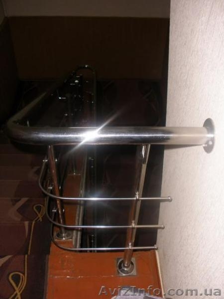 Перила нержавеющие. Изготовление и монтаж - <ro>Изображение</ro><ru>Изображение</ru> #1, <ru>Объявление</ru> #209105