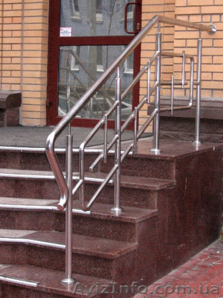 Перила нержавеющие. Изготовление и монтаж - <ro>Изображение</ro><ru>Изображение</ru> #6, <ru>Объявление</ru> #209105