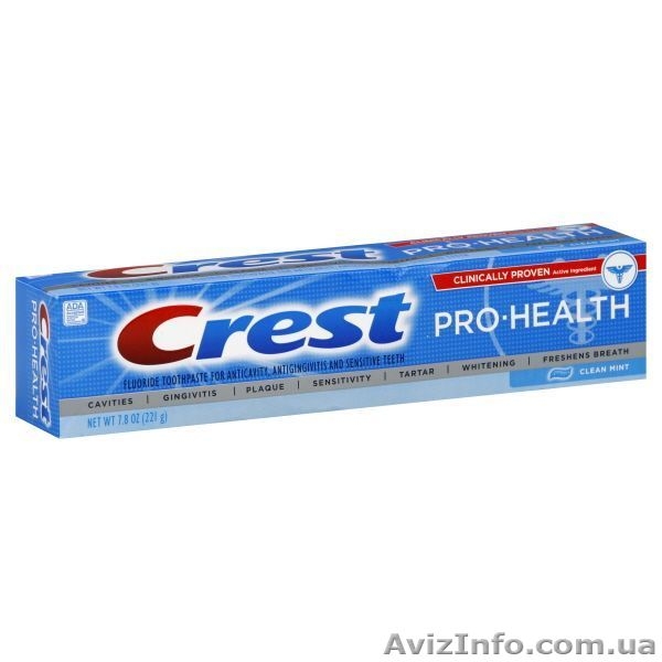 Оздоравливающая зубная паста Crest Pro-Health Gel Toothpaste - Clean  - <ro>Изображение</ro><ru>Изображение</ru> #1, <ru>Объявление</ru> #228260