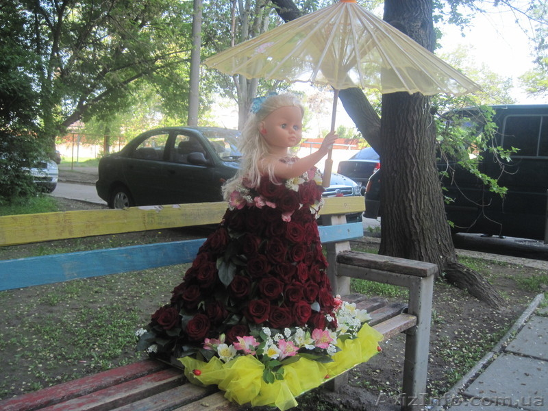 Цветы Запорожья свадебные букеты,ёжики,мишки,совы,куклы - <ro>Изображение</ro><ru>Изображение</ru> #2, <ru>Объявление</ru> #280676