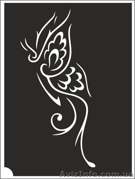 ТРАФАРЕТЫ ДЛЯ ВРЕМЕННЫХ ТАТУИРОВОК - <ro>Изображение</ro><ru>Изображение</ru> #3, <ru>Объявление</ru> #393912