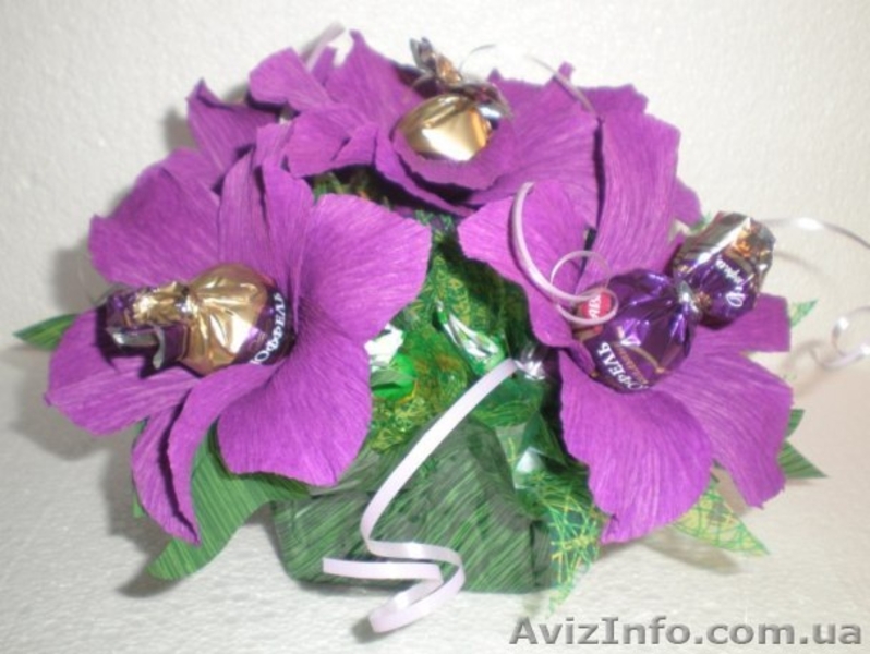 подарки к праздникам: букет из конфет - <ro>Изображение</ro><ru>Изображение</ru> #4, <ru>Объявление</ru> #395139