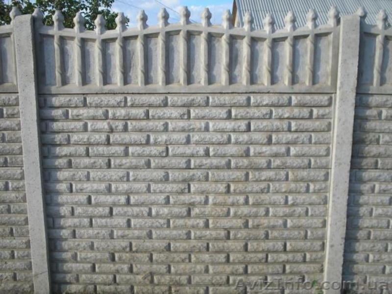 Бетонные еврозаборы в Запорожье. - <ro>Изображение</ro><ru>Изображение</ru> #4, <ru>Объявление</ru> #629251