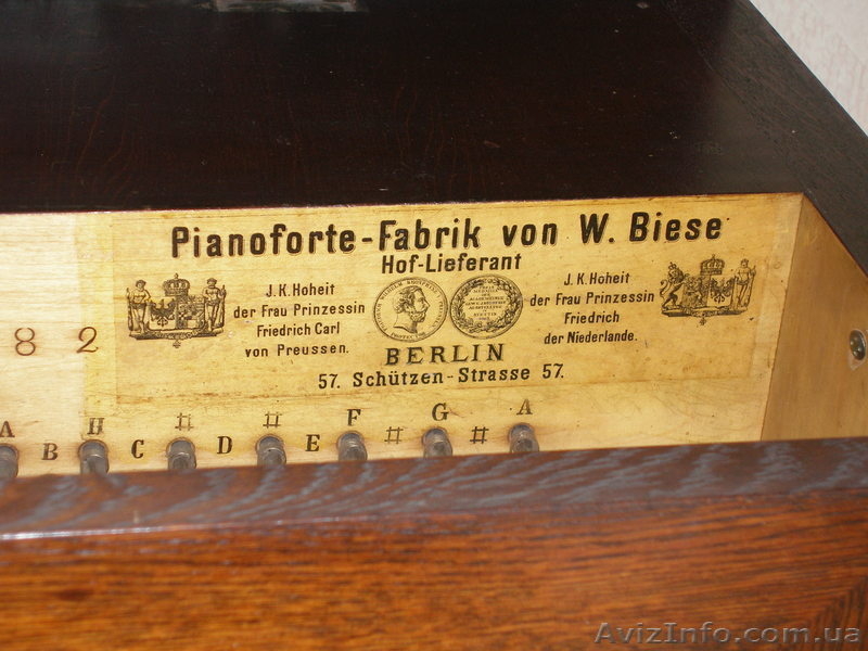 Пианино антикварное - <ro>Изображение</ro><ru>Изображение</ru> #1, <ru>Объявление</ru> #617056