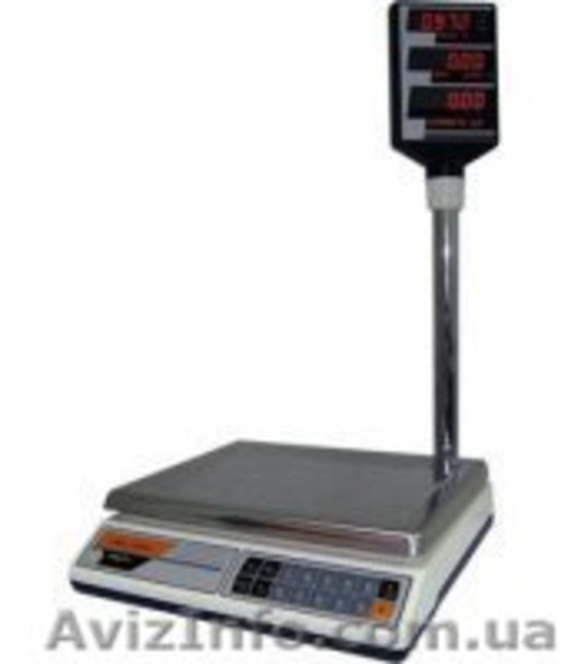 Весы торговые электронные  40кг.; 100кг.; 150кг.; 300кг.; 500кг.600кг. - <ro>Изображение</ro><ru>Изображение</ru> #2, <ru>Объявление</ru> #611988