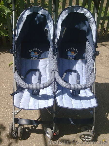 Детская коляска трость для двойни Goodbaby - <ro>Изображение</ro><ru>Изображение</ru> #1, <ru>Объявление</ru> #682233