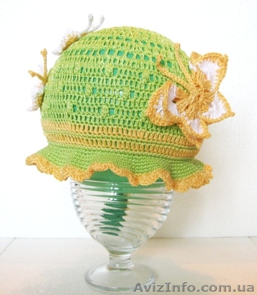 летние панамки, шапочки ручной вязки - <ro>Изображение</ro><ru>Изображение</ru> #4, <ru>Объявление</ru> #685020