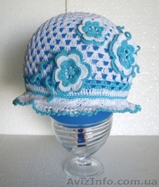 летние панамки, шапочки ручной вязки - <ro>Изображение</ro><ru>Изображение</ru> #6, <ru>Объявление</ru> #685020