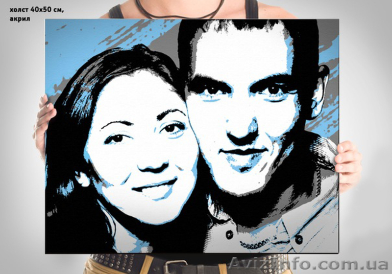 поп-арт портреты по фото - <ro>Изображение</ro><ru>Изображение</ru> #3, <ru>Объявление</ru> #756225