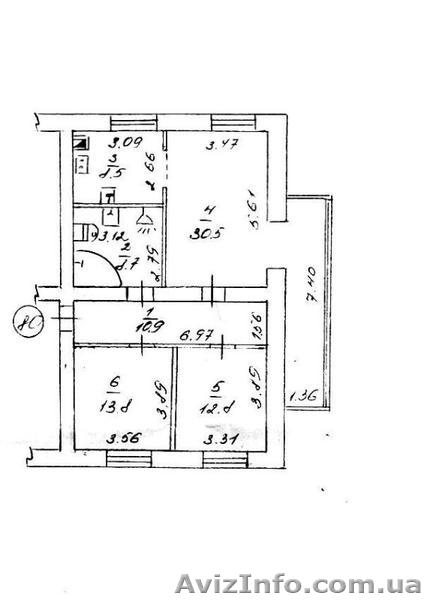 Продам 3комнатную Квартиру Запорожье Орджоникидзевский  - <ro>Изображение</ro><ru>Изображение</ru> #5, <ru>Объявление</ru> #788886