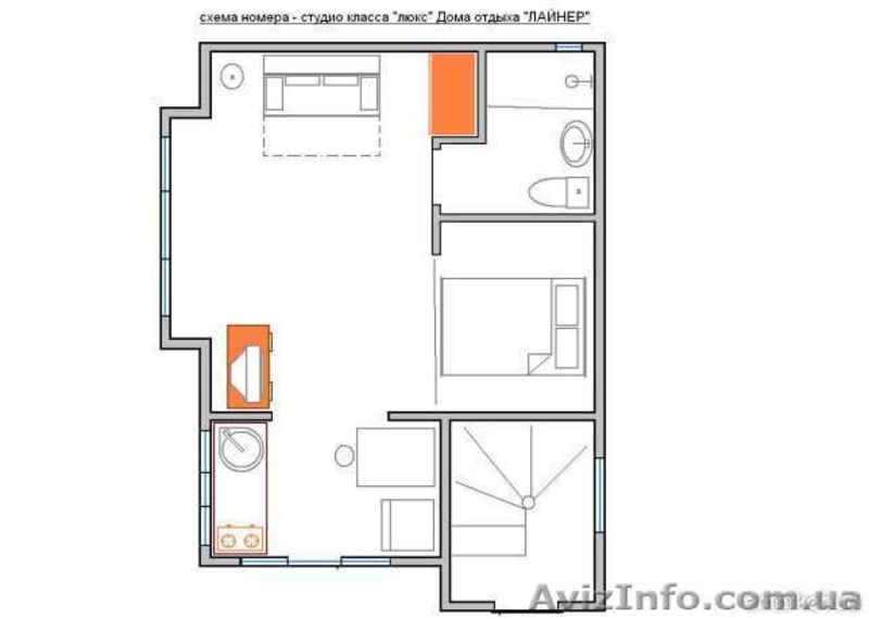 Кирилловка. Сдаются номера-студия класса «люкс» на Азовском побережье. - <ro>Изображение</ro><ru>Изображение</ru> #1, <ru>Объявление</ru> #833698